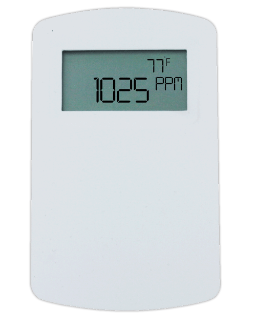 Dwyer Instruments CDTC-2N000-LCD | Communicating carbon dioxide transmitter with temperature output | 2000 PPM range | North American housing and LCD display - generaltechuae