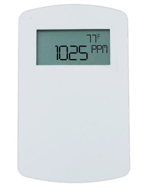 Dwyer Instruments CDTC-5N000-LCD | Communicating carbon dioxide transmitter with temperature output | 5000 PPM range | North American housing and LCD display - generaltechuae