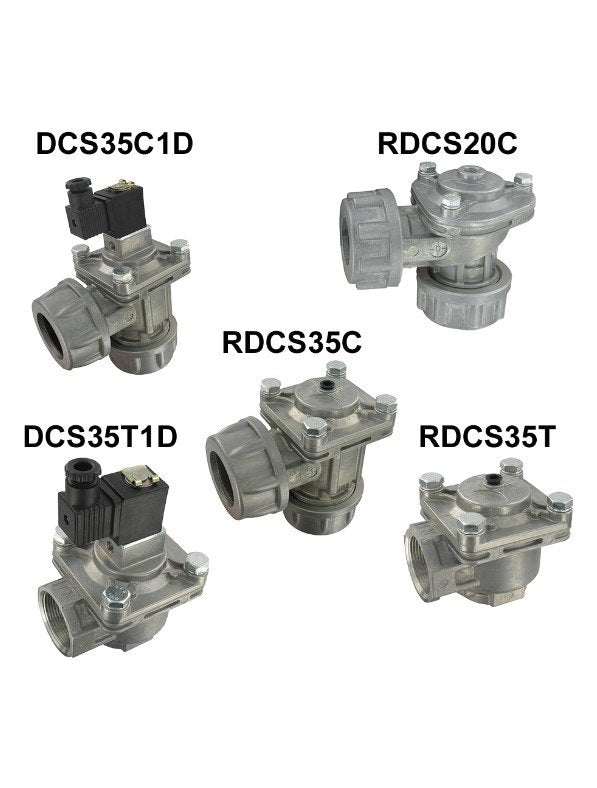 Dwyer Instruments RDCS20C | 3/4" diaphragm valve | Remote coil | Coupling connection - generaltechuae