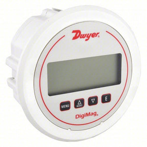 DWYER Digital Differential Pressure Gauge | Range  0 to 25 in wc | 1/8 in Tubing, Back, LCD |  DigiMag DM-1000 - generaltechuae