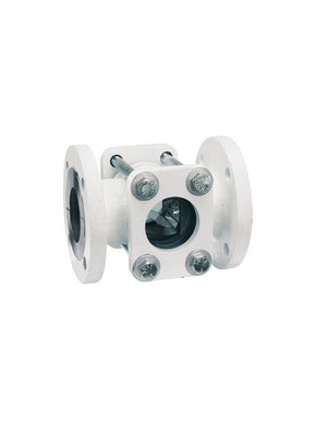 Dwyer Instruments SFI-350FCS-6 | Sight flow indicator | 6" body | 12.500" (318 mm) length | 11.000" (279 mm) flange dia. | 6.000" (152 mm) viewing dia. | 120 lb (55 kg)
