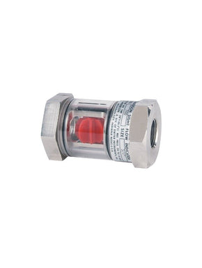 Dwyer Instruments SFI-700SS-1-1/2 | Sight flow indicator | 1-1/2" body | 4.875" L x 2.750" H (124 x 70 mm) | 5.1 lb (2.3 kg)