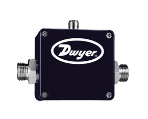 Dwyer Instruments MFS-21 | Magnetic flow sensor | Range 0.5 to 10.5 GPM (2 to 40 LPM) | 3/8 I.D. | 1/2" NPT process connection | Frequency output signal