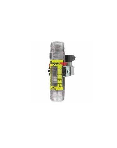 Dwyer Instruments FS11610 | Flowmeter with flow limit switch | Range 1.0 to 16 GPM (5 to 60 LPM) | 1" male NPT (polysulfone) - generaltechuae