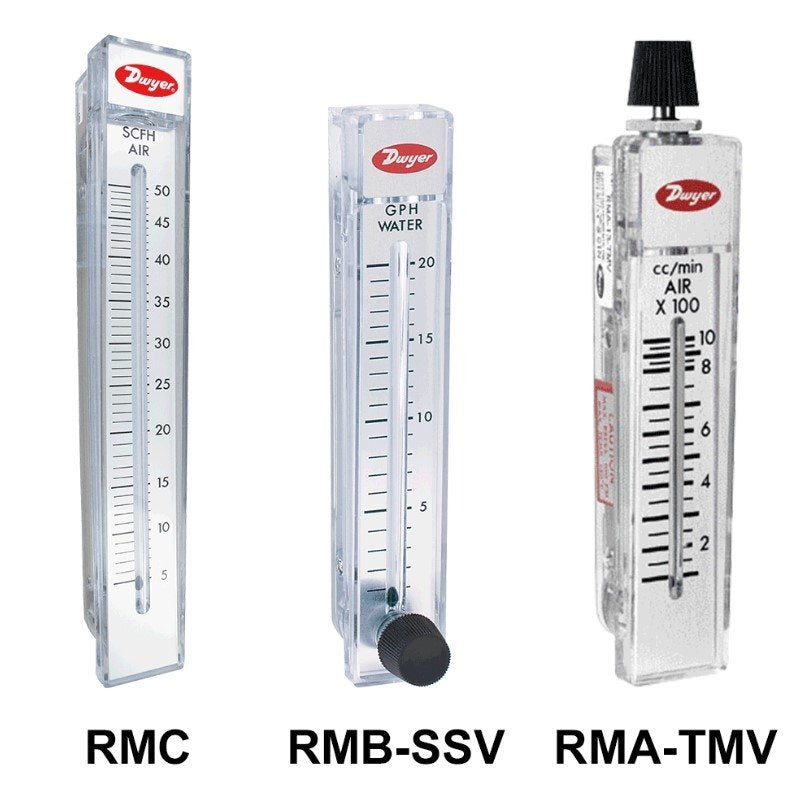 Dwyer Instruments RMB-85D | Flowmeter | Range 10-100 GPH/0.8-6.2 LPM water - generaltechuae