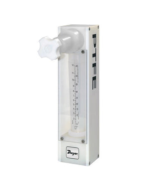 Dwyer Instruments TVA1115 | All fluoropolymer Flowmeter | 75 mm scale | 1/4" female NPT | Flow rate 15.9 GPH (1000 ml/min) water