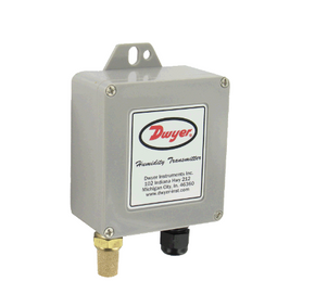 Dwyer Instruments WHT-322 | Water-resistant humidity/temperature transmitter with sintered filter | 3% accuracy | 0-10 VDC humidity and temperature output