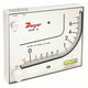 DWYER Analog Manometer | Range  0 to 7 in wc | Inclined Vertical | 10 psi Max., 140°F Max Op Temp, Blue - generaltechuae