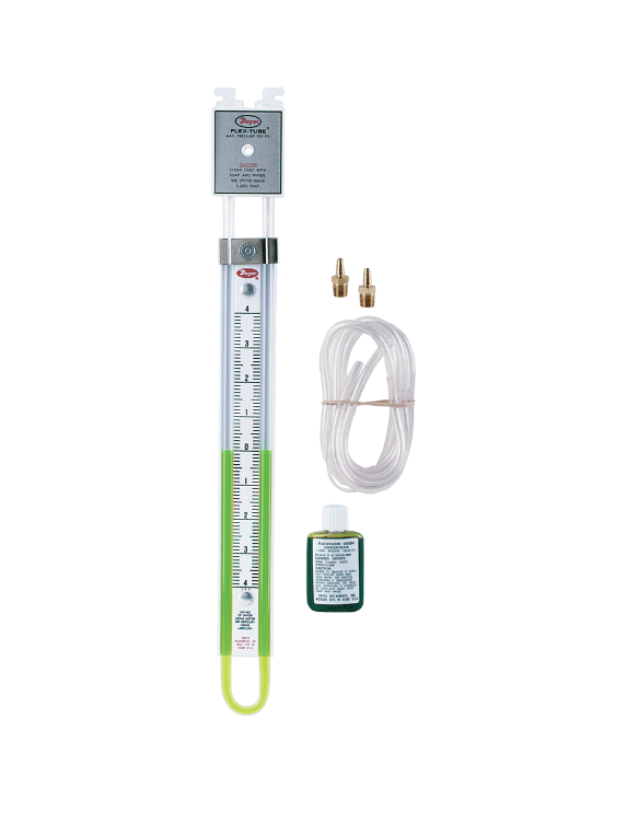 Dwyer Instruments 1223-M400-W/M | U-tube manometer | Range 200-0-200 mm w.c. - generaltechuae