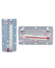 Dwyer Instruments 200.5 | Solid plastic stationary gage | Range .10-0-1.0" w.c. | .01 minor div. | 8-1/4" scale | 3 lb 11 oz - generaltechuae