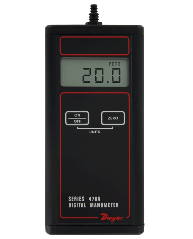 Dwyer Instruments 476A-0 | Digital manometer | Range -20 to 20" w.c. - generaltechuae