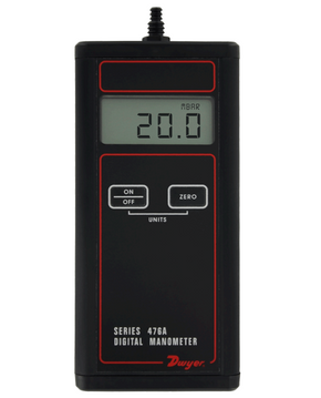 Dwyer Instruments 476A-0 | Digital manometer | Range -20 to 20" w.c. - generaltechuae
