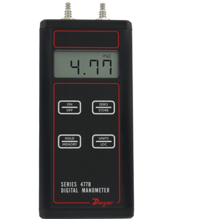 Dwyer Instruments 477B-5 | Handheld digital manometer | 0 to 30 psi (0 to 206.9 kPa) - generaltechuae