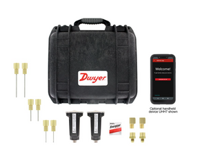 Dwyer Instruments 490W-6-HKIT-NIST | Hydronic differential pressure manometer | Full kit with (2) each 200 psi sensors with NIST calibration - generaltechuae