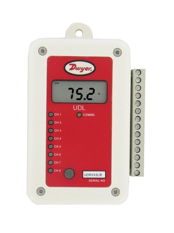 Dwyer Instruments UDL-100 | Universal data logger with internal temperature sensor | LCD display - generaltechuae