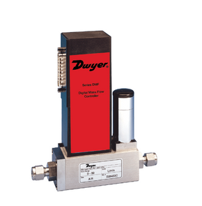 Dwyer Instruments DMF-41404 | Digital mass flow controller | Range 0-100 sccm. Specified flow Range is for an equivalent flow of nitrogen at 70°F (21°C) @ 760 mm Hg