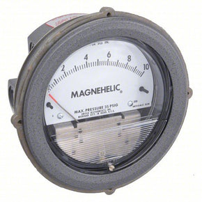 DWYER Differential Pressure Gauge | Range 0 to 10 psid |   1/8 in NPT Female | Dual Single-Side or Back - generaltechuae