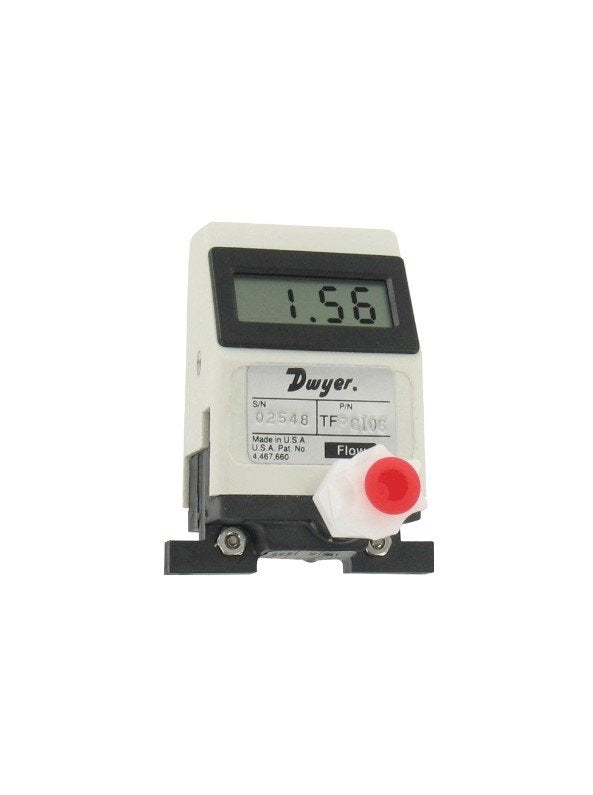 Dwyer Instruments TFP-GI06 | Gas turbine flow meter | Range .42 to 2.1 SCFH (0.2 to 1 LPM) | 1/8" OD connection - generaltechuae