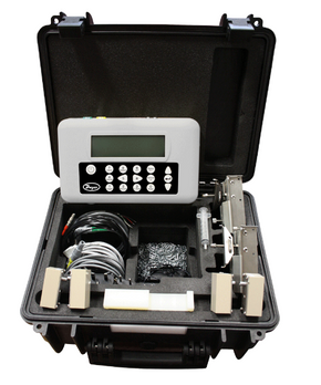 Dwyer Instruments PUF-1002 | Portable ultrasonic flowmeter Type A | 0.5 to 4.5" (13 to 115 mm) pipe size | Transducers with data logger