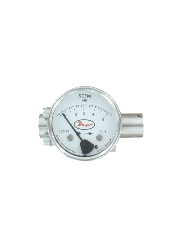 Dwyer Instruments DTFF-1S-20O | Variable-Area Flowmeter for Low Flow Rates | Range 0-20 GPH | Oil calibration | 1/4" NPT - generaltechuae