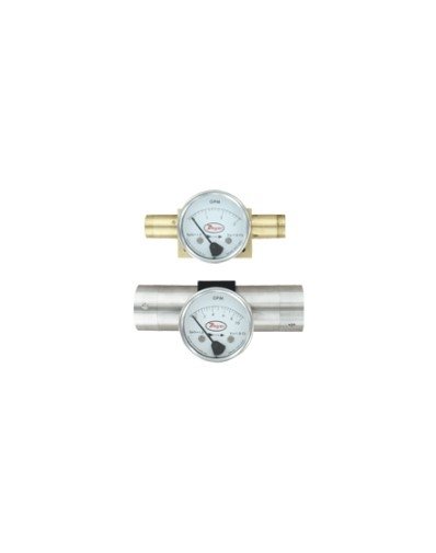 Dwyer Instruments DTFW-2S-2W | Variable-Area Flowmeter for Liquids & Oils | Range 0-2 GPM water | 1/2" NPT | SS body