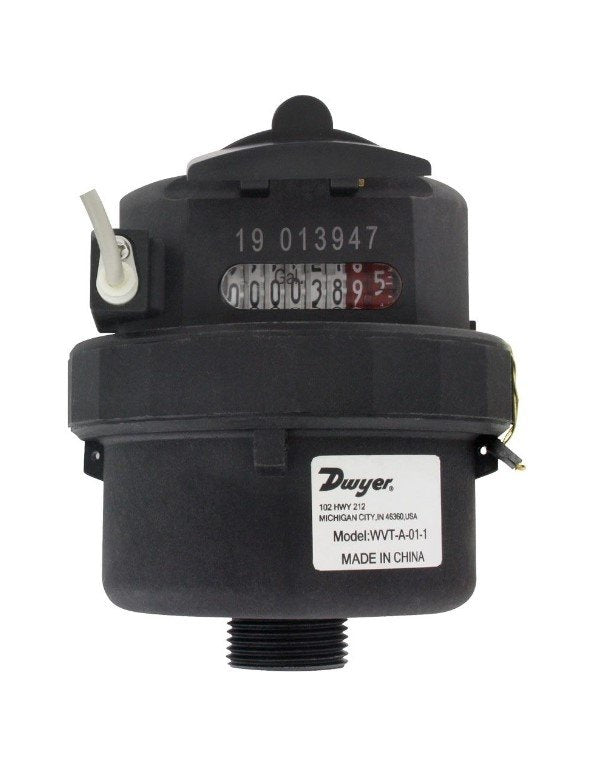 Dwyer Instruments WVT-A-02 | 3/4" NPT plastic rotary piston water meter - generaltechuae
