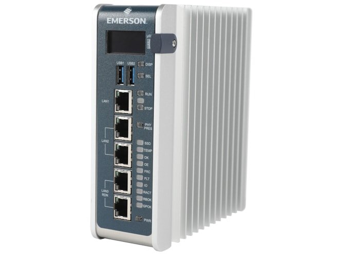 Emerson RX3i CPE400 PLC - generaltechuae