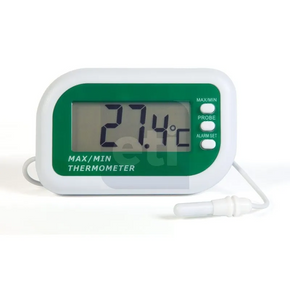 Digital max min alarm thermometer with internal & external sensors - generaltechuae