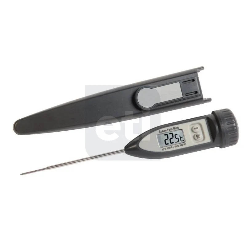 Super-Fast Mini Thermometer with max/min and hold functions - generaltechuae