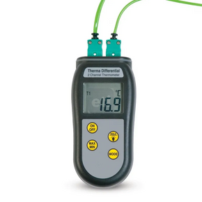 Therma Differential Thermometer two channel, T1 or T2 or T1 minus T2 differential - generaltechuae