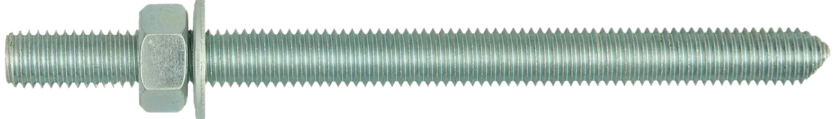 Rawlplug R-STUDS-08110FL-ZF | Zinc Flake Threaded Rod, Flat Head | M8 x 110 mm, class 5.8, 10 pcs - generaltechuae (2)