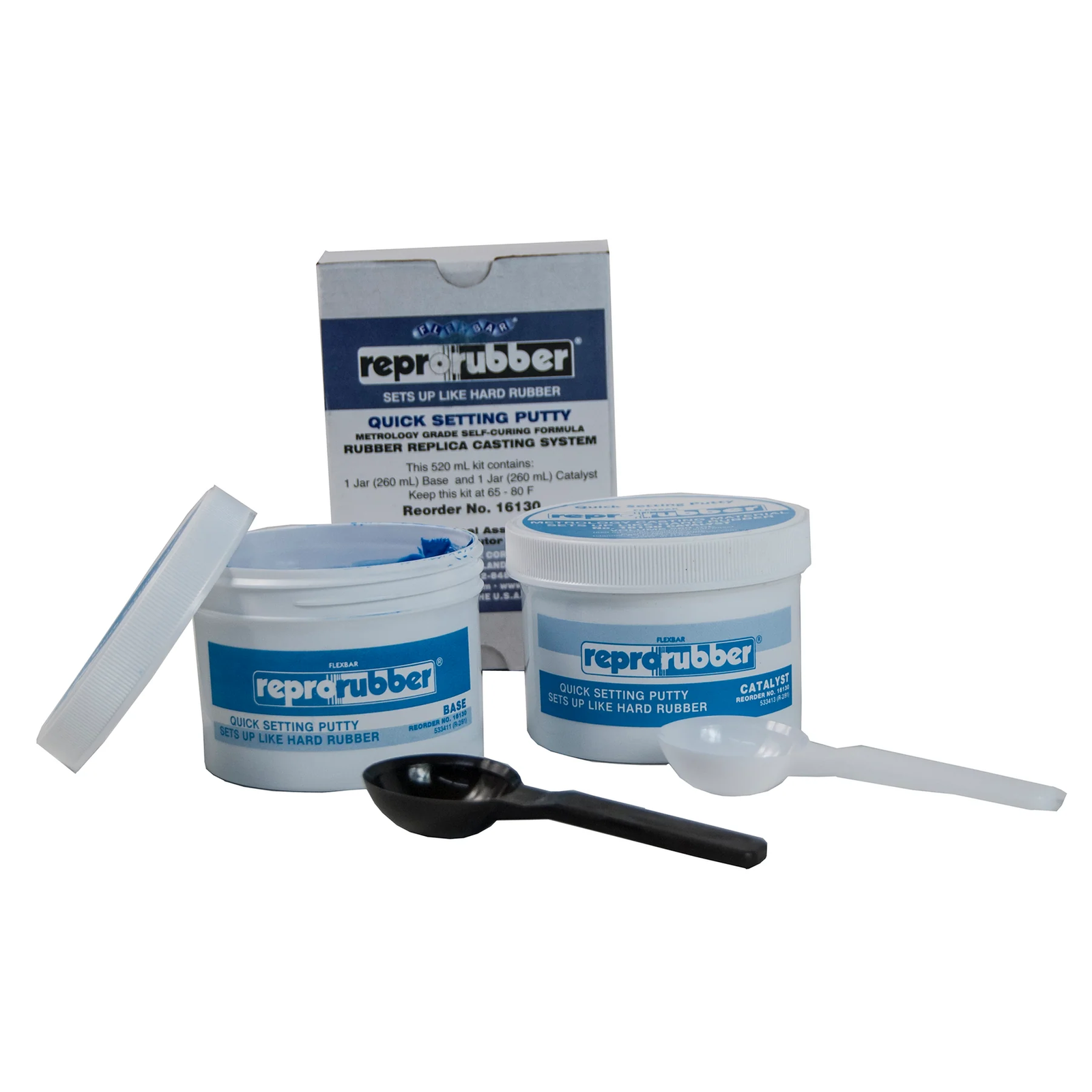 FLEXBAR 16130 | Reprorubber Putty - 1 3/4 lbs | Metrology Casting Material - generaltechuae