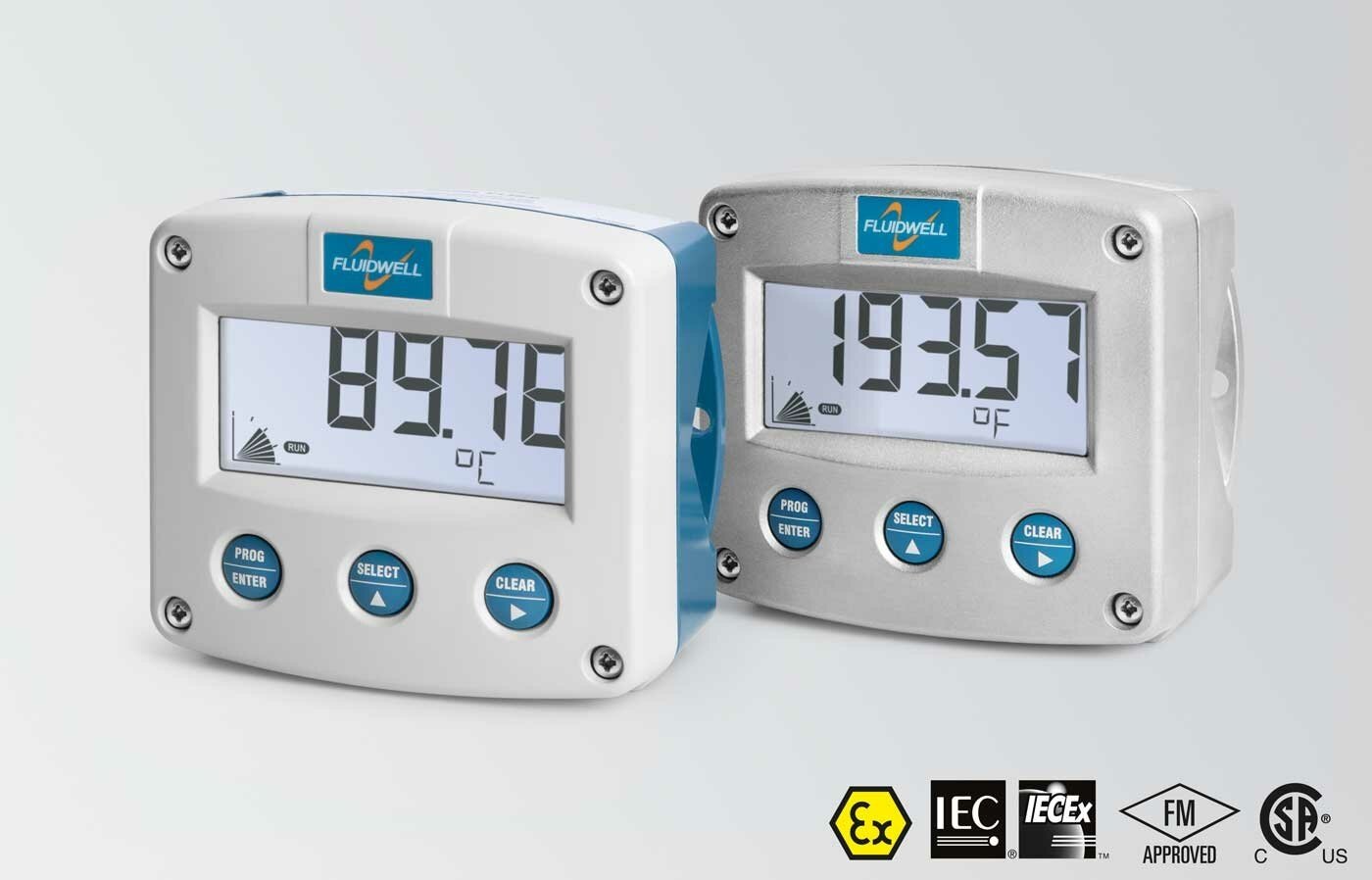 Fluidwell F040 Intrinsically safe - Temperature Indicator | Temperatures
between -40°C up to +80°C (-40°F up to 176°F) - generaltechuae