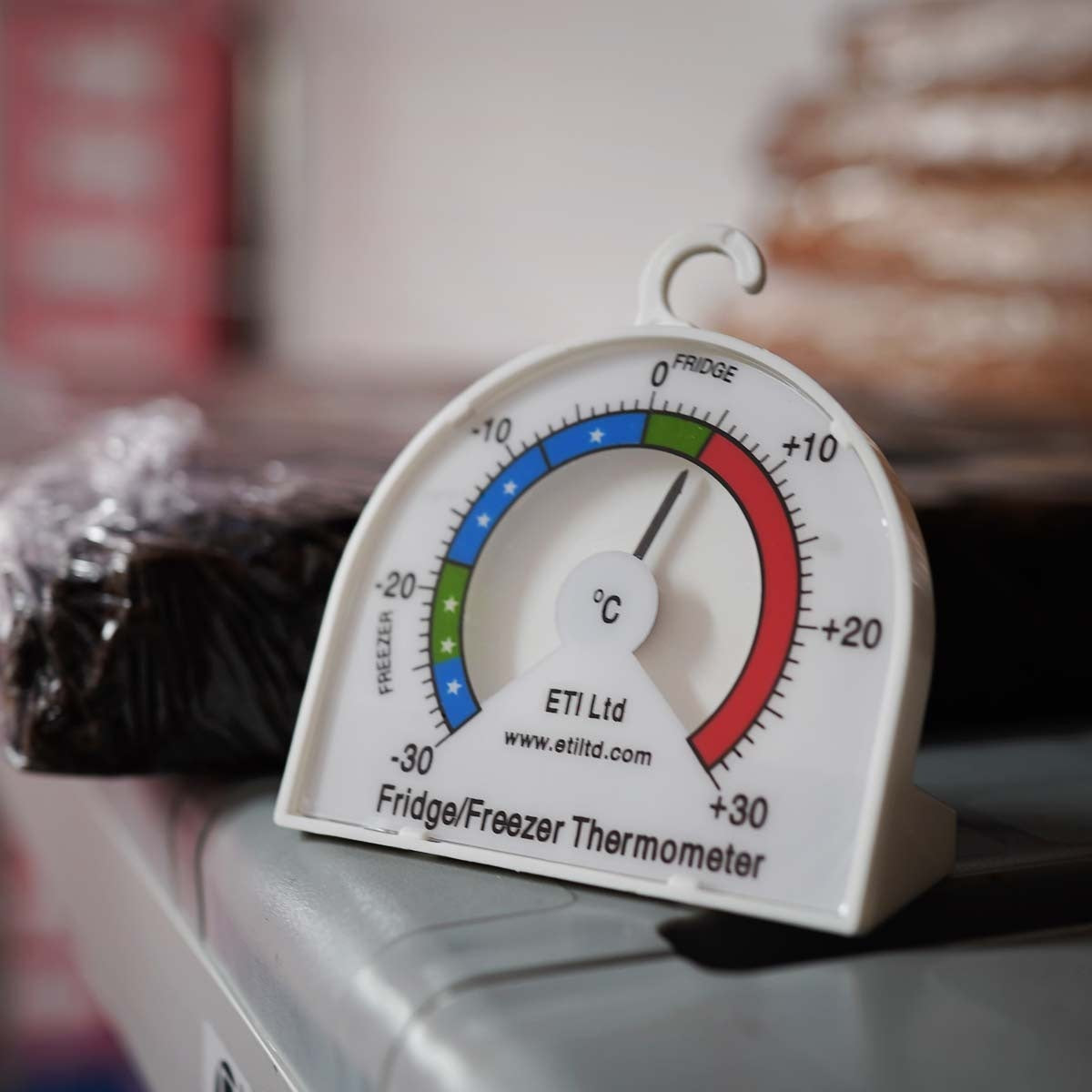ETI 800-001 | 70 mm Fridge Freezer Thermometer | Pack of 10, -30 to 30 °C - generaltechuae