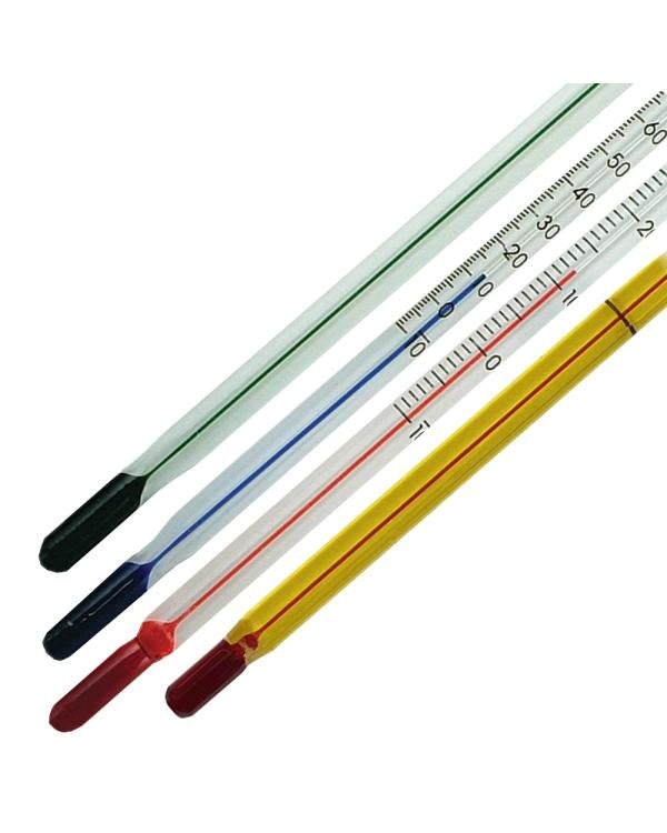 Brannan 44/011/8 | General Purpose Spirit Lab Thermometer | -20 to +150 °C, 305 mm, red filling, total immersion - generaltechuae