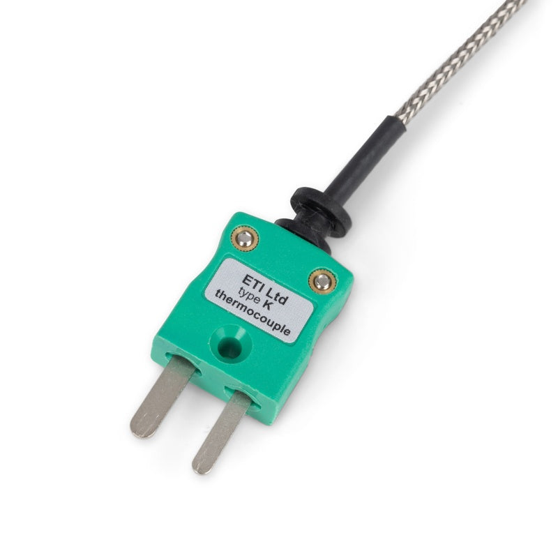 ETI 137-443 | General Purpose High-Temperature Probe | Type T, Ø4 x 100 mm, braided lead - generaltechuae (3)