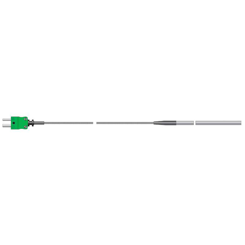 ETI 137-442 | General Purpose High-Temperature Probe | Type T, Ø4 x 50 mm, braided lead - generaltechuae (4)