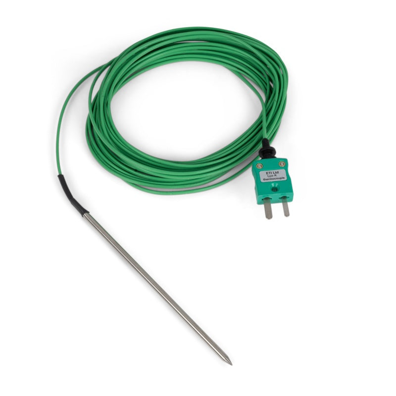 ETI 133-222 | General Purpose Penetration Probe | Type K, 5 m PFA Lead - generaltechuae