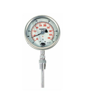 Brannan GT040 | Gas Actuated Dial Thermometer | -200 to +800 °C, SS 316 stem - generaltechuae