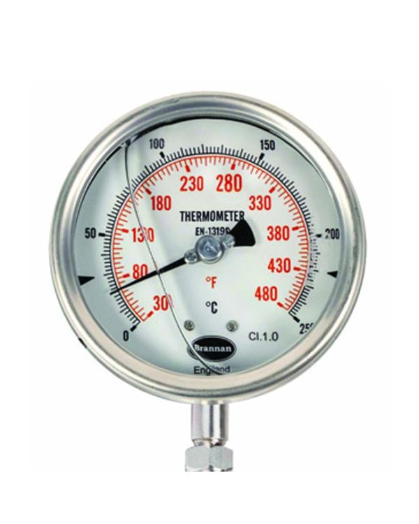 Brannan GT040 | Gas Actuated Dial Thermometer | -200 to +800 °C, SS 316 stem - generaltechuae (2)