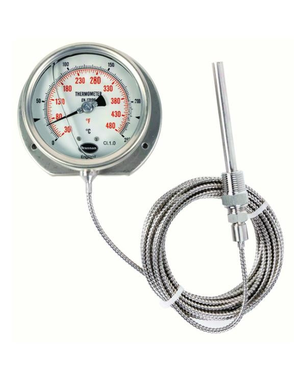 Brannan GT045 | Gas Actuated Remote Reading Dial Thermometer | Capillary up to 30 m - generaltechuae