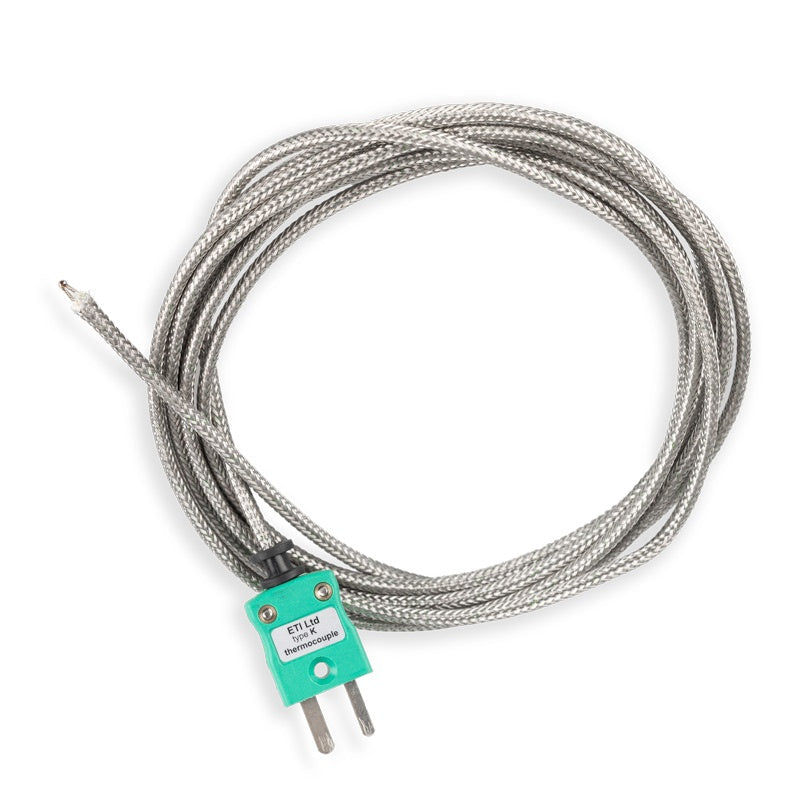 ETI 133-389 | High Temperature Fibreglass Wire Probe | Type K, 2000 mm - generaltechuae (2)