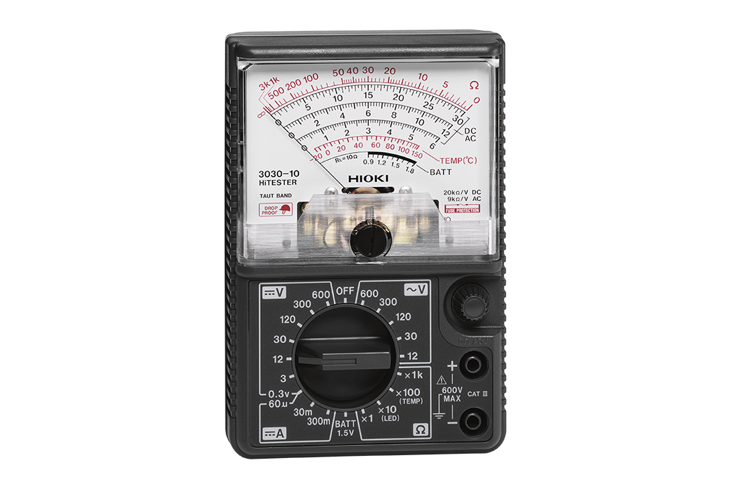 HIOKI 3030-10 |  HiTESTER | Basic Analog Tester (20 kiloohm/V) - generaltechuae