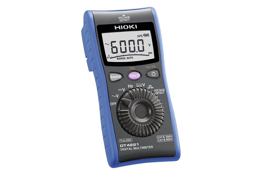 HIOKI DT4221 | DIGITAL MULTIMETER | Premier Pocket DMM with CAT IV 300 V, CAT III 600 V Safety - generaltechuae