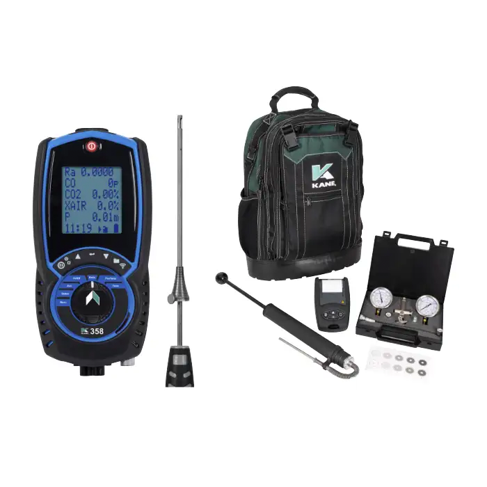 Kane 358 Flue Gas Analyser OIL Kit | Bluetooth Option - generaltechuae