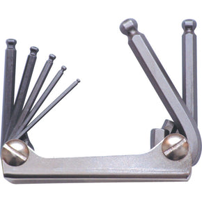 Kennedy HEXAGON BALL WRENCH CLIP SET - METRIC 7-PCE - generaltechuae