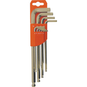 Kennedy METRIC C/V L-WRENCH BALL DRIVER SET (9-PCE) - generaltechuae