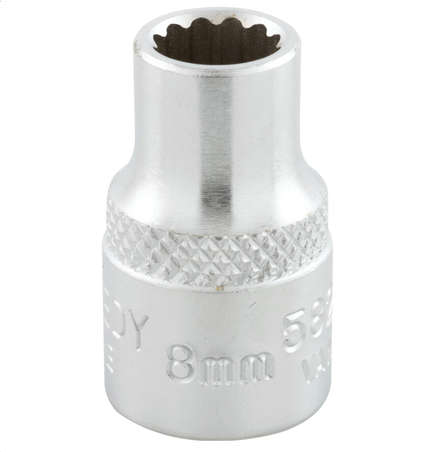 Kennedy-Pro KEN5825260K |  3/8in. Drive |  Bi-Hexagon Socket | 8mm, Metric, 12 Point - generaltechuae