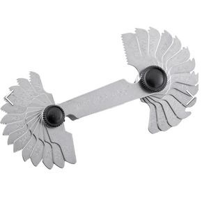 Kennedy KEN5181000K | 28 BLADE SCREW PITCH GAUGE 55 DEG WHIT