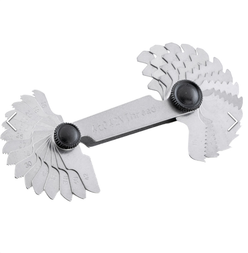 Kennedy KEN5181070K | 30 BLADE SCREW PITCH GAUGE |  60 DEG AMERICAN - generaltechuae